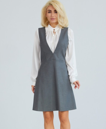 Rochie dame WR0042V Gri