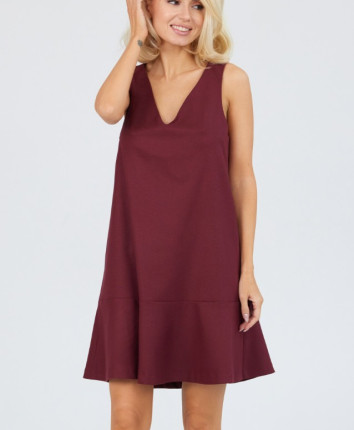 Rochie dame WR0043V Bordo