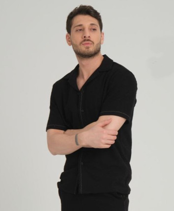 Camasa barbati 30055 Negru