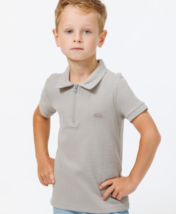 Tricou baieti 516-1978.1 Gri