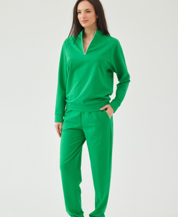 Costum-pantaloni dame WK0054T Verde