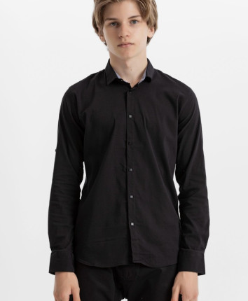 Camasa baieti 238009 Negru