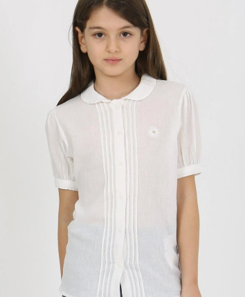 Camasa fete 759-0575.1 Ivory