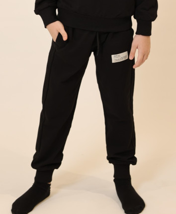 Pantaloni sport baieti 132037 Negru