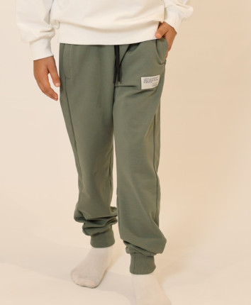 Pantaloni sport baieti 132037 Verde