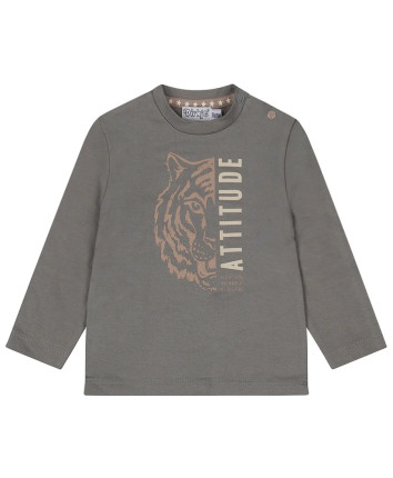 Hanorac baieti O56577-35 Gri