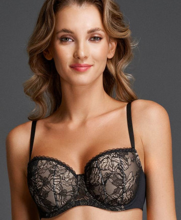 Sutien 124950 Negru-nude