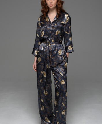 Set pantaloni Mia-Amore 4696 Albastru inchis