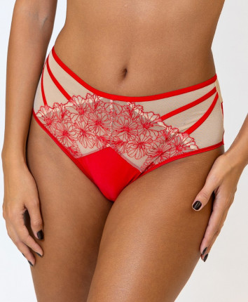 Chiloti dame 1226 Tatuaj-rosu