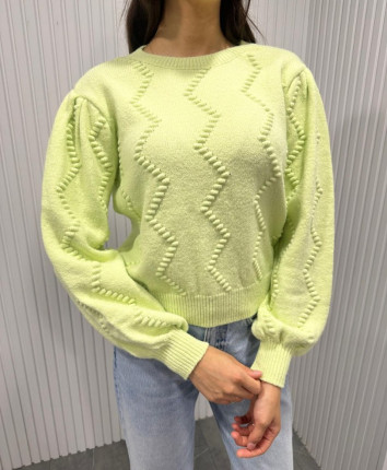 Jumper dame 24K138115 Verde deschis