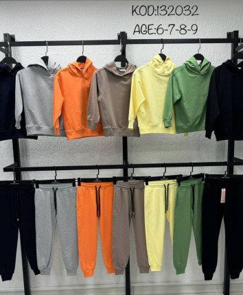 Costum sport copii 132032 Negru