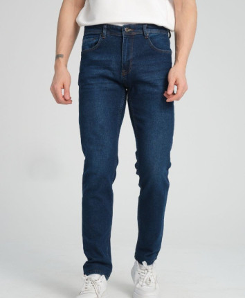 Pantaloni barbati 9236 Albastru închis