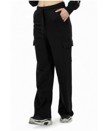 Pantaloni sport dame J8087 Negru