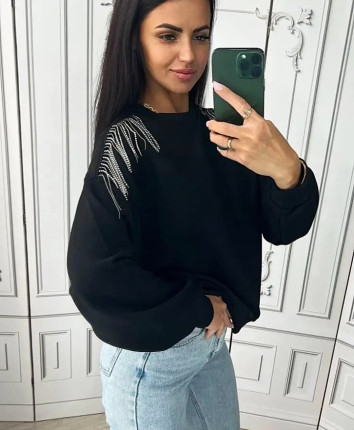 Hanorac dame 5514 Negru