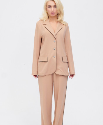 Costum pantaloni dame WK0111T Cafeniu