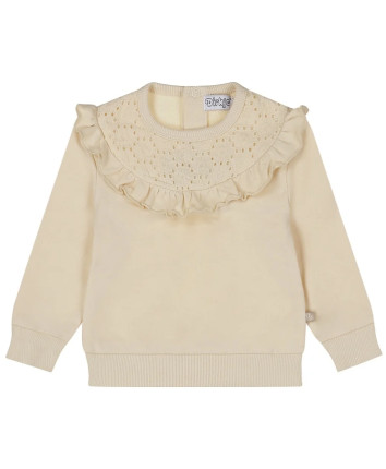 Pulover fete O56363-35 Ivory