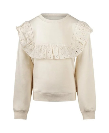 Pulover fete O56023-1 Ivory