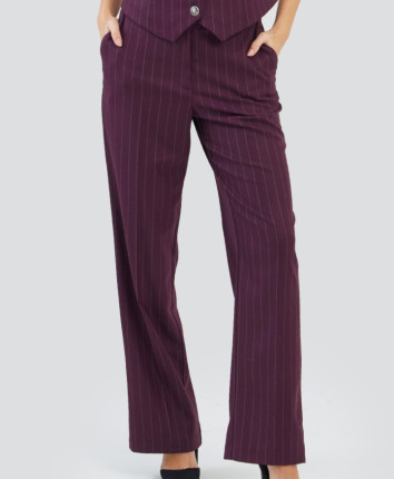 Pantaloni dame WP0117V Bordo