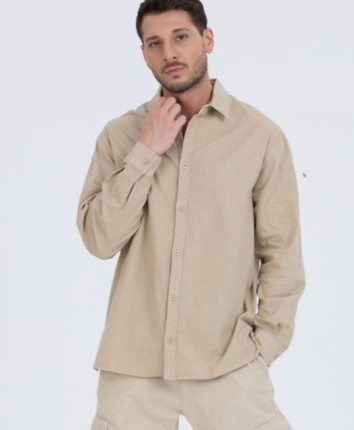 Camasa barbati 30026 Bej