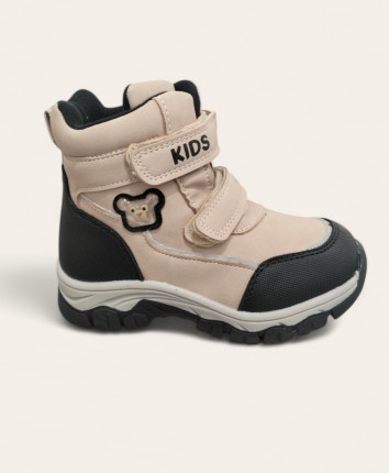 Botine baieti 23A11 Bej