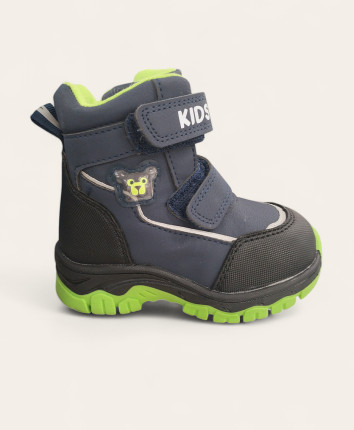 Botine baieti 23A11 Albastru