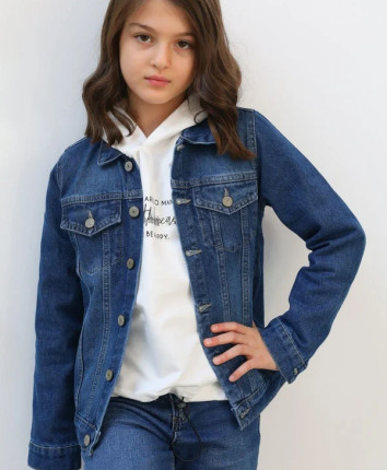 Scurta denim copii 177-3071.1 Albastru