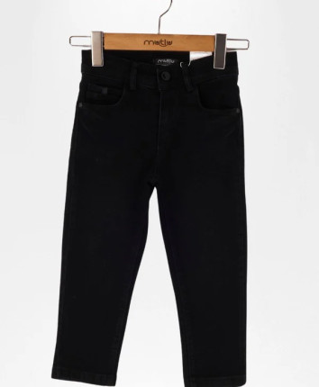 Pantaloni denim baieti 111-1266.1 Negru