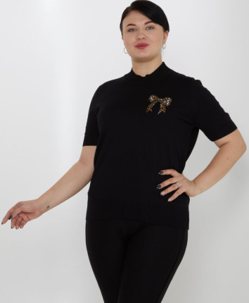 Jumper dame 31549 Negru