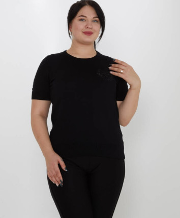 Jumper dame 31773 Negru
