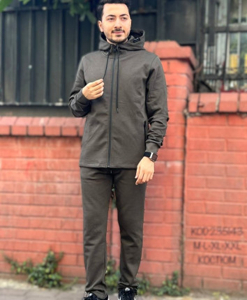 Costum sport barbati 235143 Haki