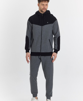 Costum sport barbati 5294 Albastru-Gri