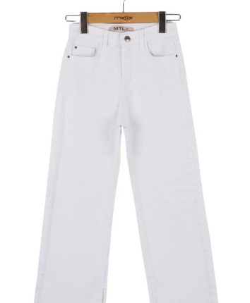 Pantaloni fete 251-5175.1 Alb