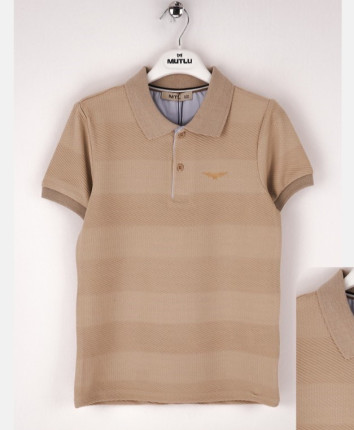 Tricou baieti 516-1893.1 Bej