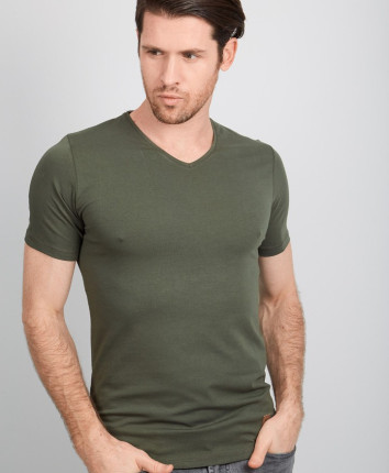 Tricou barbati 1095 Haki