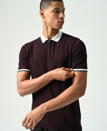 Tricou barbati 45141 Violet inchis