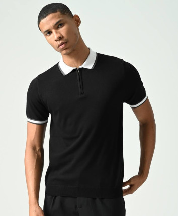 Tricou barbati 45141 Negru