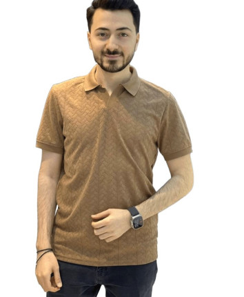 Tricou barbati 245095 Coffee