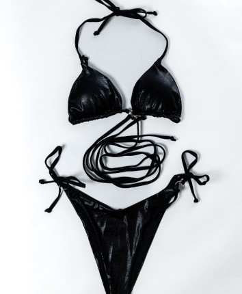 Costum de baie dame separat LJ1211 Negru