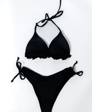 Costum de baie dame separat 3219 Negru