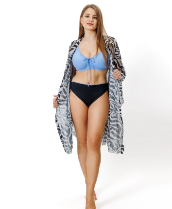 Tunica de plaja dame 8904 Zebra