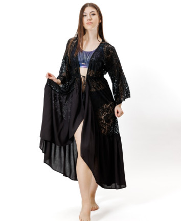 Pareo dame 8894 Negru