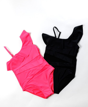 Costum de baie fete intreg 2135 Negru