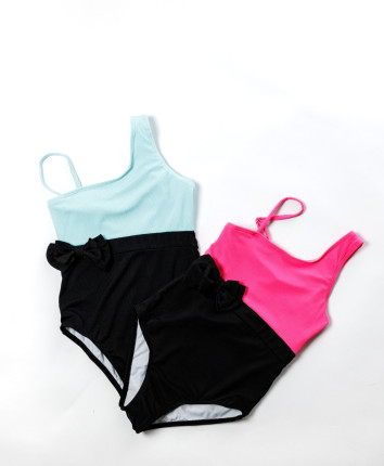 Costum de baie fete intreg 8886 Roz