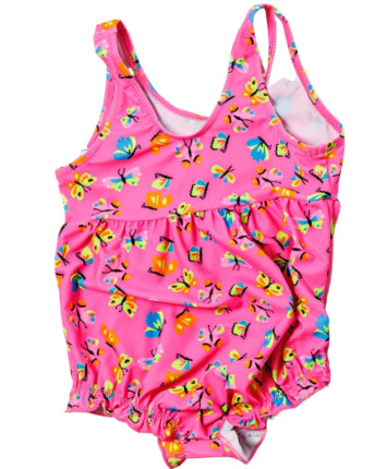 Costum de baie fete intreg 81068 Roz