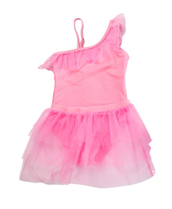 Costum de baie fete intreg A631 Roz