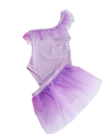 Costum de baie fete intreg A631 Violet