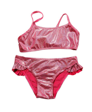 Costum de baie fete separat 6179 Roz