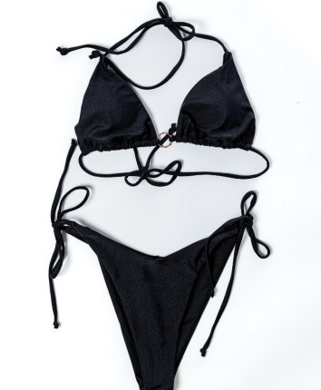 Costum de baie dame separat LJ1498 Negru