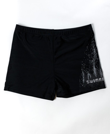 Chiloti de plaja barbati 8820 Negru