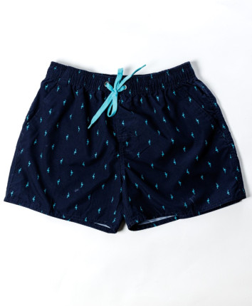 Chiloti de plaja barbati D5406 Albastru